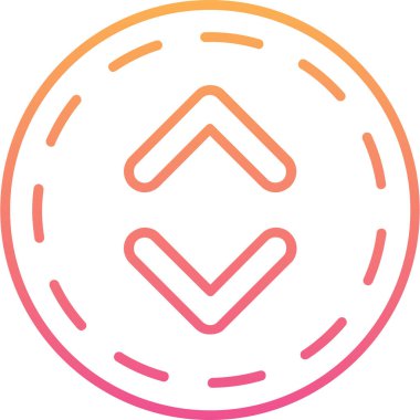 Modern bir simgenin vektör illüstrasyonu