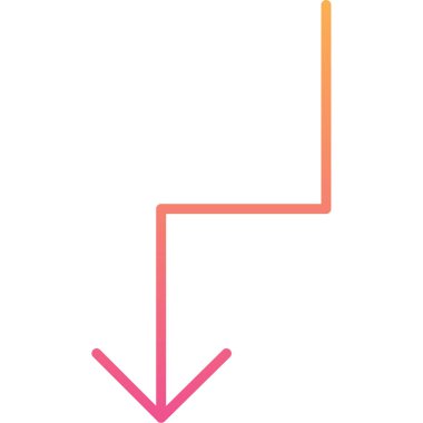 Ok. Web simgesi basit illüstrasyon