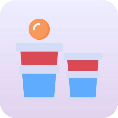 Kahve fincanı ikonu. Web için kahve fincanı vektör simgelerinin basit çizimi