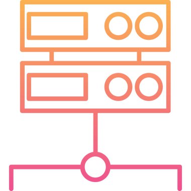 Modern eğitim ikonunun vektör illüstrasyonu