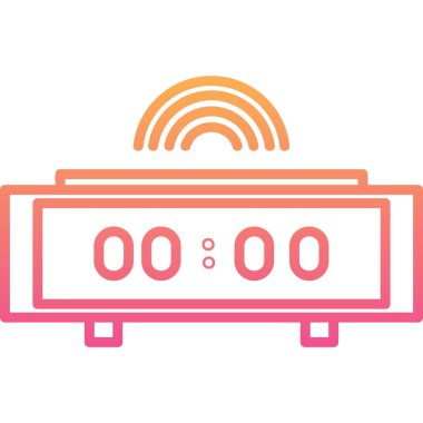 Alarm saati. Basit resimleme