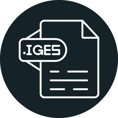 vektör egs dosya simgesi