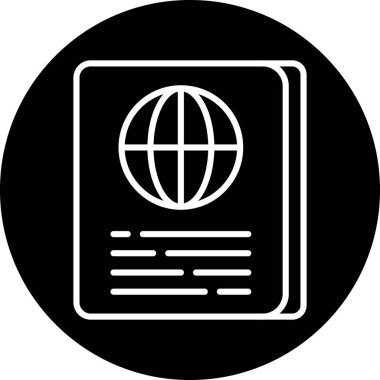 Kitap simgesinin vektör illüstrasyonu