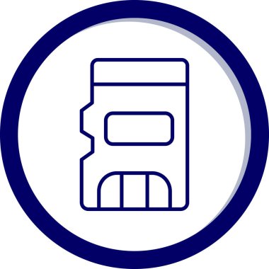 Modern oto tamir simgesinin vektör illüstrasyonu