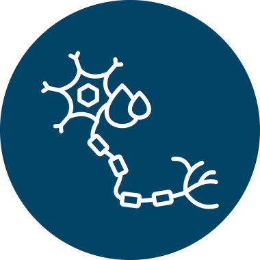 DNA molekülü kutsal kişilerin resmi, vektör çizim