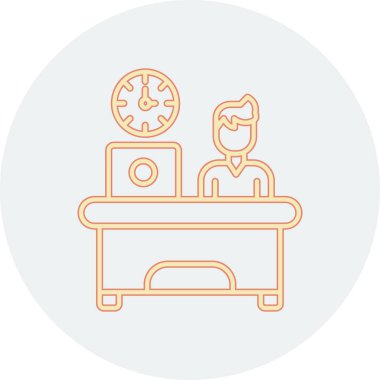 Müşteri servisi. Basit resimleme