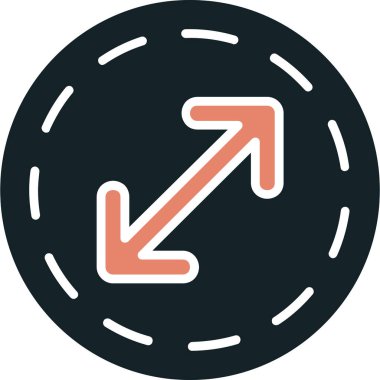 Yön oku. Basit tasarım