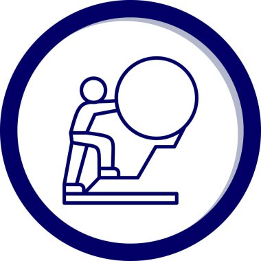 egzersiz bankı vektör illüstrasyonu