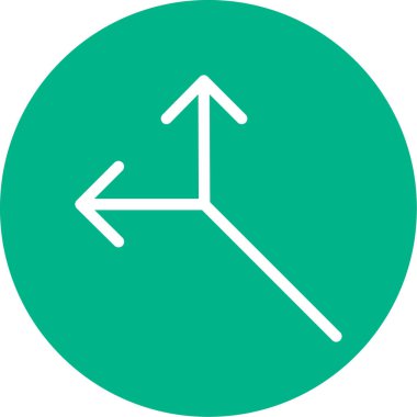 ok simgesi vektör illüstrasyonu