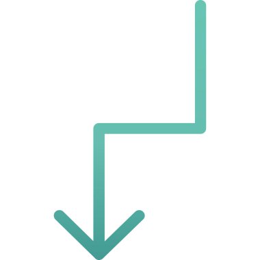 Ok. Web simgesi basit illüstrasyon