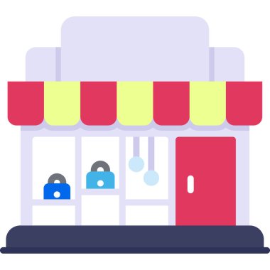 bina depolama vektör simgesi