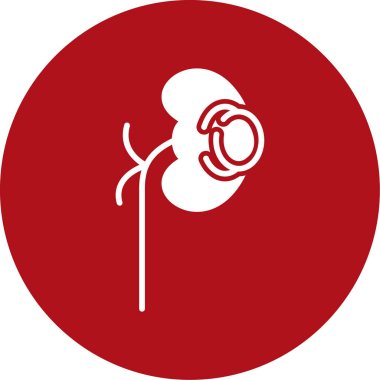 İnsan böbrek ikonu, taslak biçimi