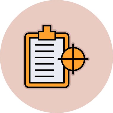 Belge simgesine sahip pano, özet biçimi