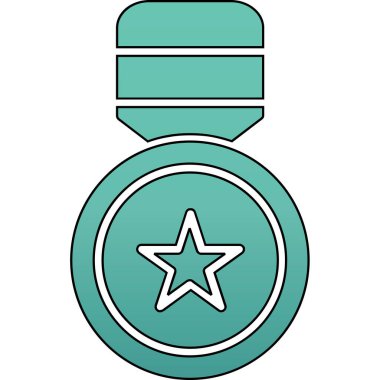 Eşsiz Pusula Vektör Satırı Simgesi