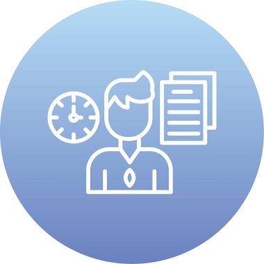 iş vektörü illüstrasyon simgesi