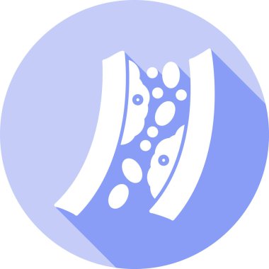 Mavi rengin vektör simgesi