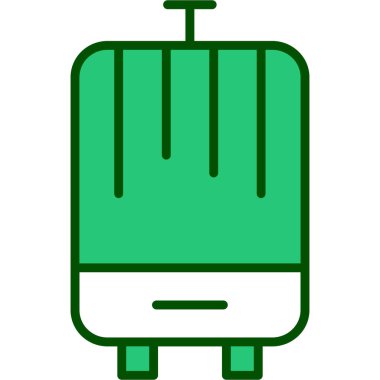 Benzin istasyonu ikonu. Web için benzinlik vektör simgelerinin özet çizimi