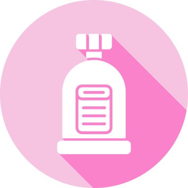 Şişe simgesinin vektör illüstrasyonu