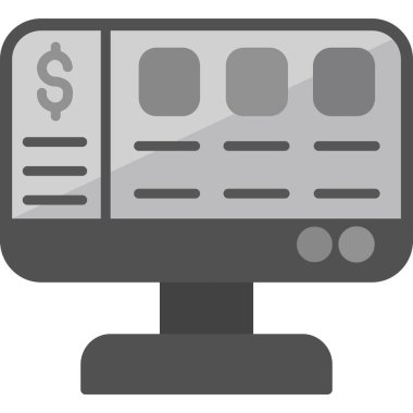 izole edilmiş simge vektörü