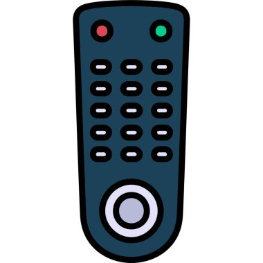 TV uzaktan kumanda simgesi