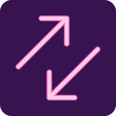 ok simgesi vektör illüstrasyonu