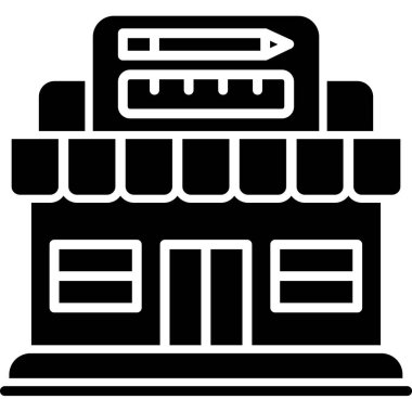 yazarkasa simgesi, basit illüstrasyon