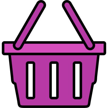 Sepet alışveriş arabası simgesi