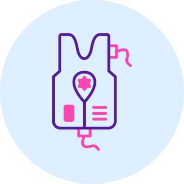 Modern bir simgenin vektör illüstrasyonu