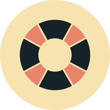 Hayran. Web simgesi basit illüstrasyon