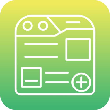 Seo simgesinin vektör illüstrasyonu