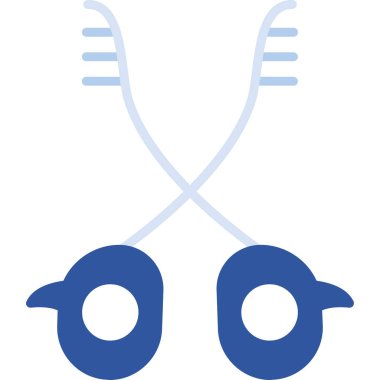 Doldurulmuş ana hatlarıyla hayvan hayvan hayvan kuş simgesi