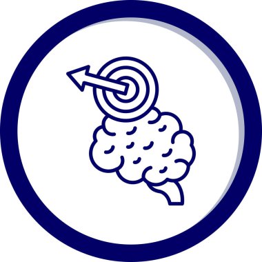 Oklu beyin. Basit resimleme