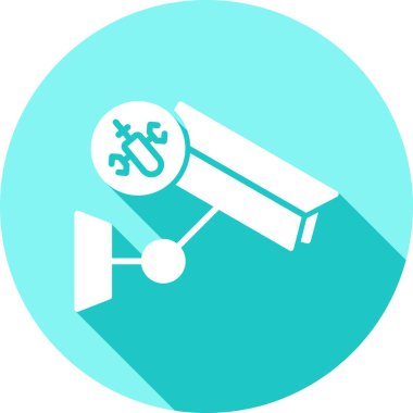 Bir ev simgesinin vektör illüstrasyonu