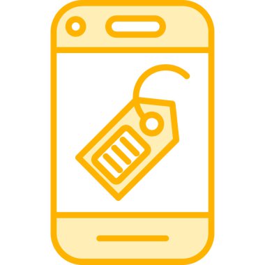 Telefon simgesi vektör illüstrasyonu