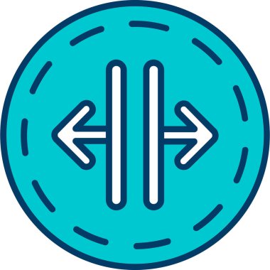 Ok. Web simgesi basit illüstrasyon