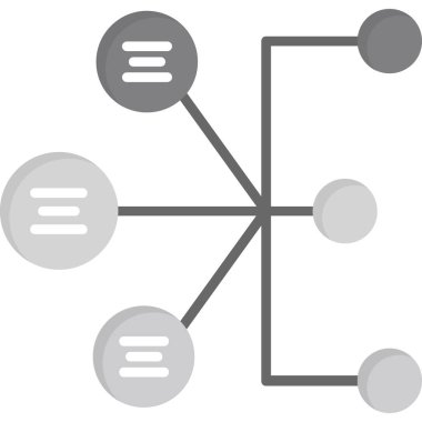 ağ bağlantısı vektör çizgisi simgesi