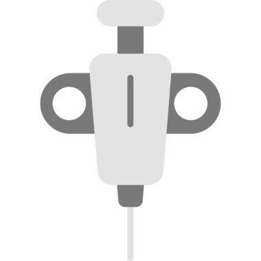 Elektrikli motor simgesi. vektör illüstrasyonu