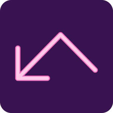 Modern simgenin vektör illüstrasyonu