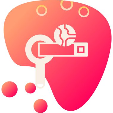 beyin ikonu vektör illüstrasyonu