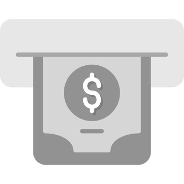 Banka kartı simgesi vektör illüstrasyonu