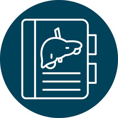 balina simgesi vektör illüstrasyonu