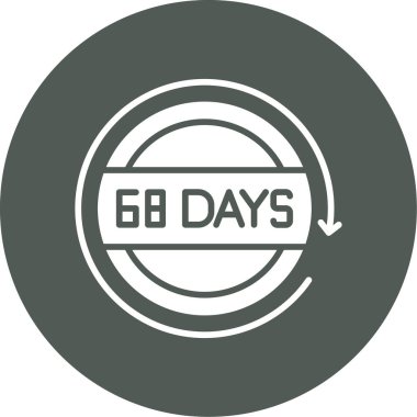 6 gün kaldı, 6 gün, 6 gün, 6 gün, simge