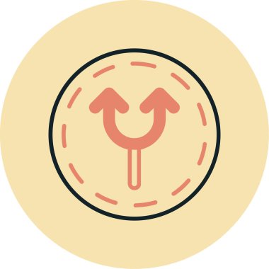 Bebeğim. Web simgesi basit illüstrasyon