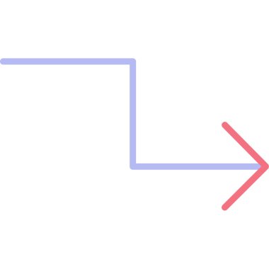 dikey çizgi vektör çizimi beyaz arkaplanda izole edildi.