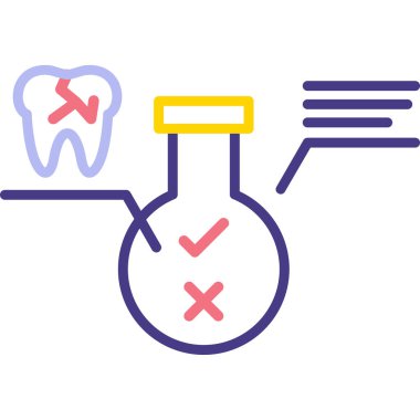 Diş simge tasarlamak vektör