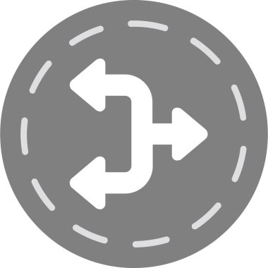 Ok. Web simgesi basit illüstrasyon