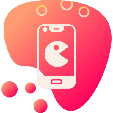 Vektör çizimi. simge telefonu