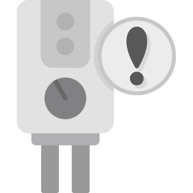 Alarm alarm simgesi doldurulmuş ana hatlar biçiminde