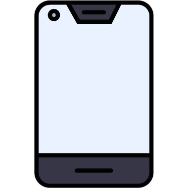 Smartphone Simgesi, vektör illüstrasyonu