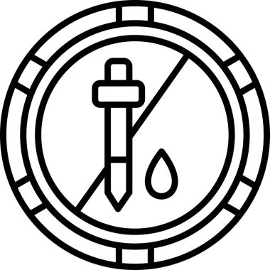 pusula simgesi, vektör illüstrasyonu